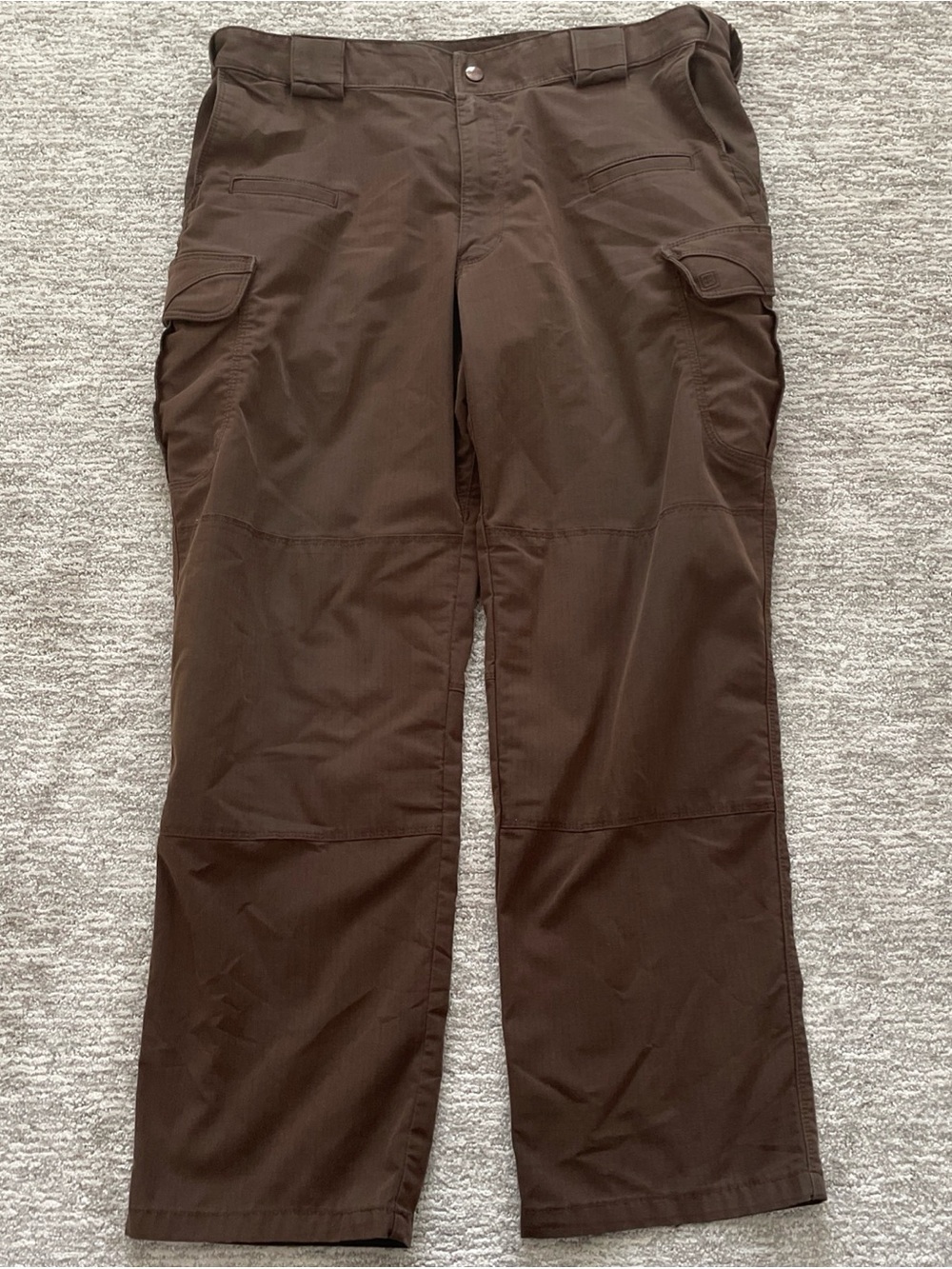 5.11 Tactical Mens Brown Ripstop Cargo Pants 38x30 Multi-Pocket Rugged Utility